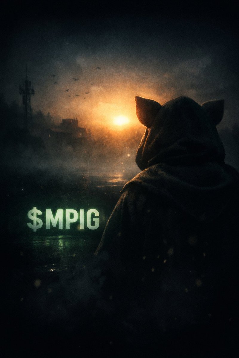 GM.

Something is moving.
Not loud.
Not obvious.

Just… building. 🐷

You’ll notice soon.

$MPIG