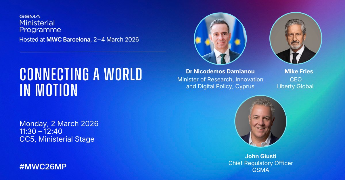 GSMA Policy and Regulation tweet media