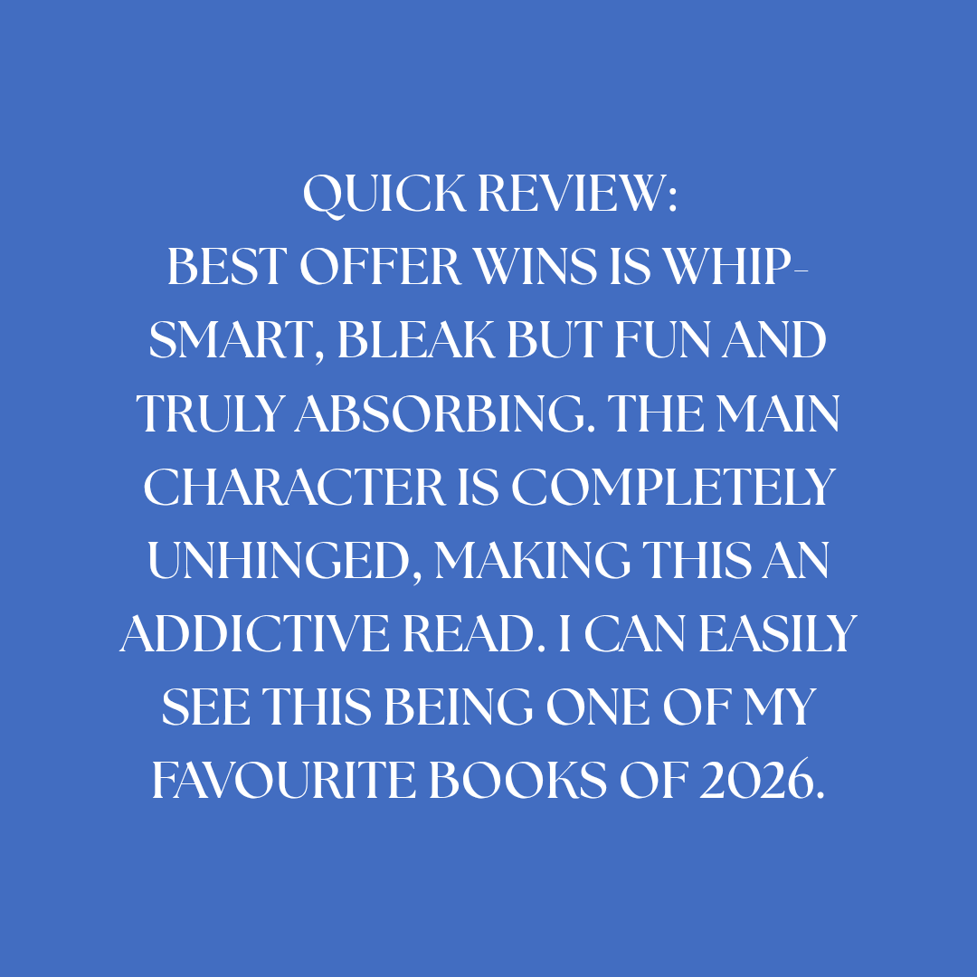 TheTattooedBook's tweet image. Best Offer Wins by Marisa Kashino from @doubledaybooks was so damn good! Here are a few of my favourite #bookquotes and mini review