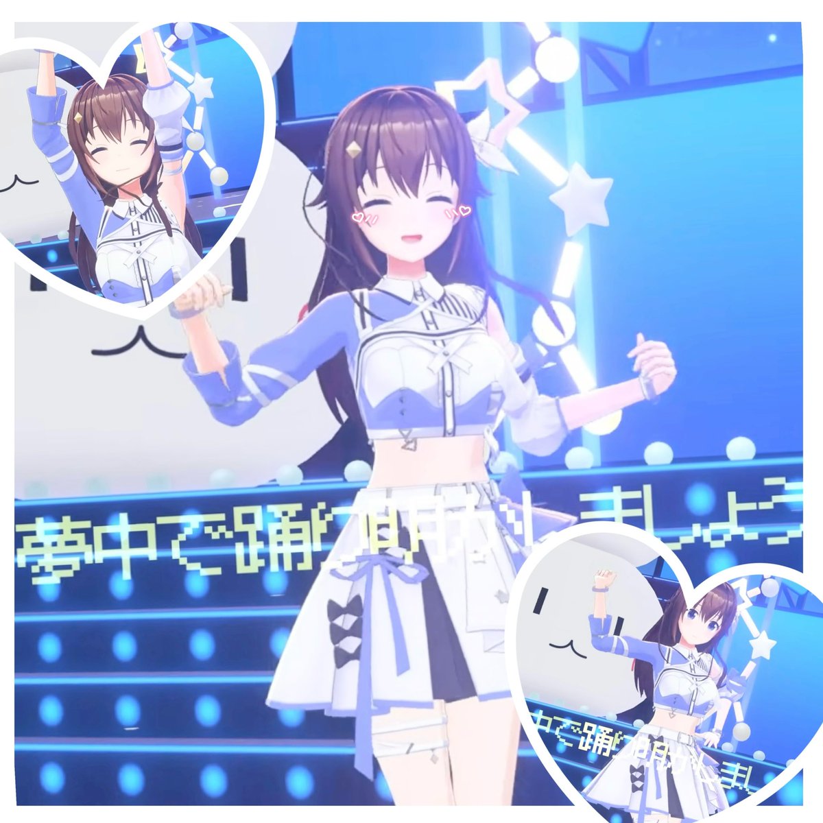 そらちゃんのショート可愛かった☺️🩵✨