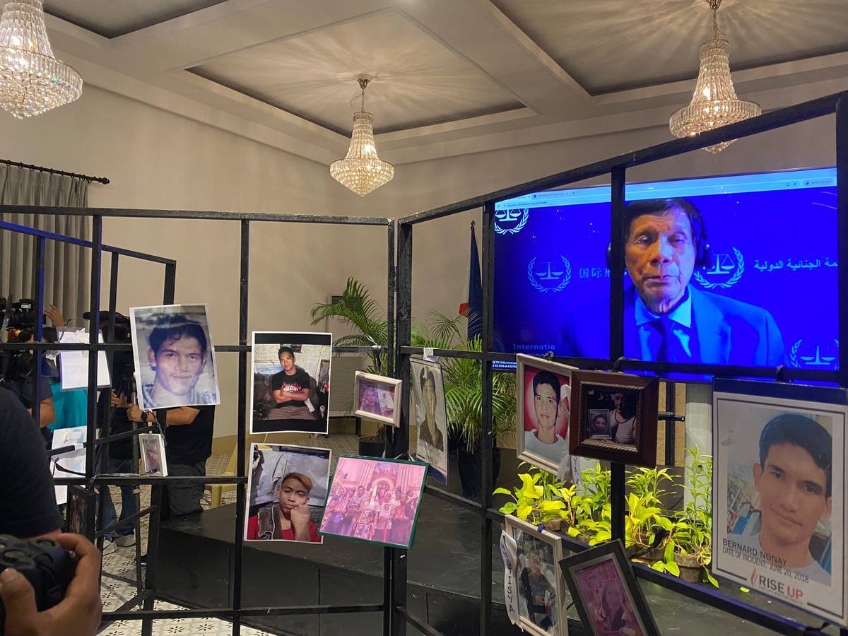 ujpupdiliman's tweet photo. LOOK: A group viewing of the first confirmation of charges hearing of former President Rodrigo Duterte at the International Criminal Court (ICC) begins today, Feb. 23, at the Atencio-Libunao Hall, UP Diliman.
#UJPTambuli
#WeStandWithTheVictims
#DutertePanagutin https://t.co/aDxLnVNjsh