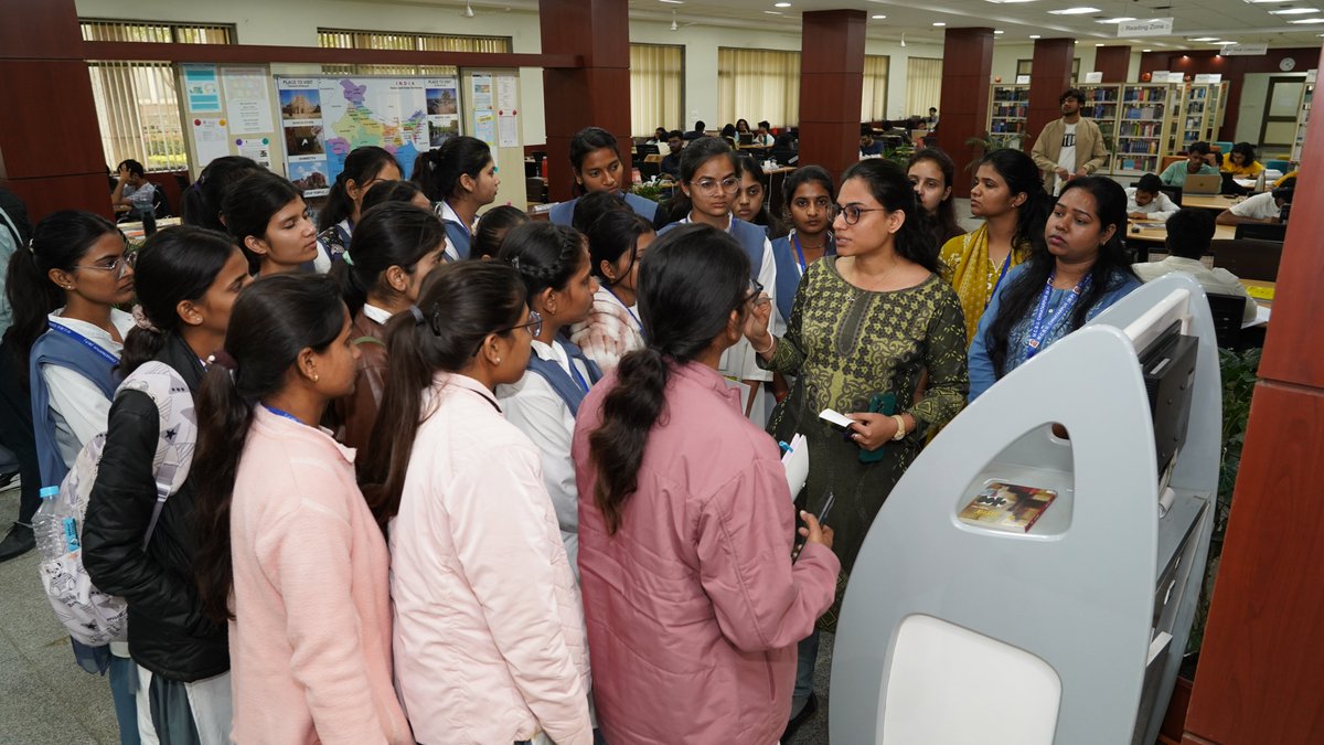 Central Library IISER Bhopal tweet media
