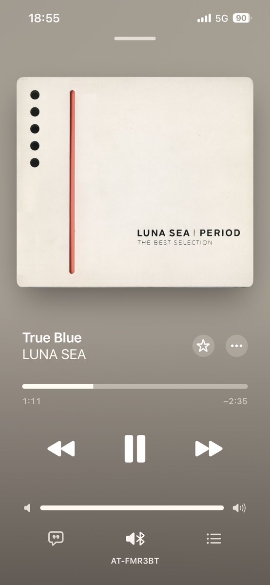 今日はLUNA SEA聞いてる
好きなバンドの一つです