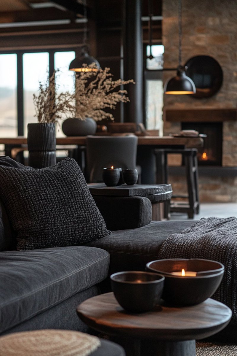 aesthetic117777's tweet image. Modern Rustic &amp;amp; Black Aesthetic design ✨. Must-haves in Pinned Post! 📌

#modernrustic #blackaesthetic #rusticinteriors #homestyling #homeinspo