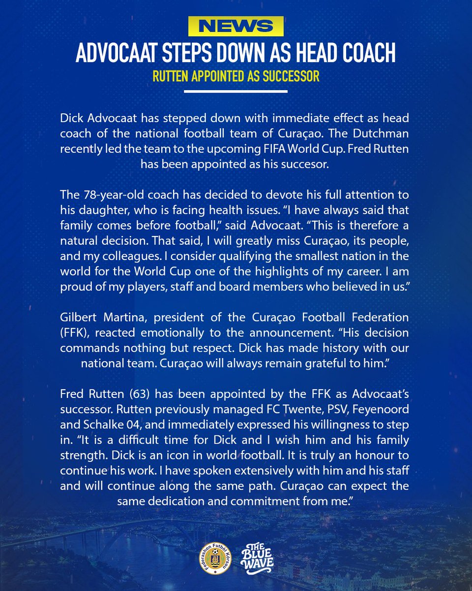 Curaçao National Football Team tweet media