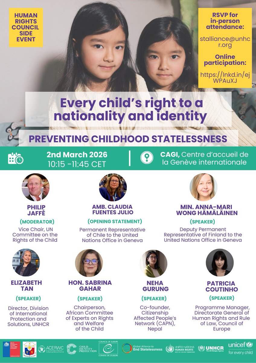 Global Alliance to End Statelessness tweet media