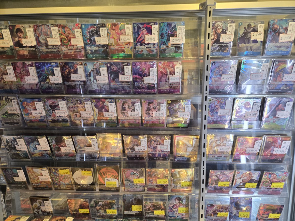 販売情報】 #ワンピースカード #バトロコ 🌈🌈ショーケース紹介