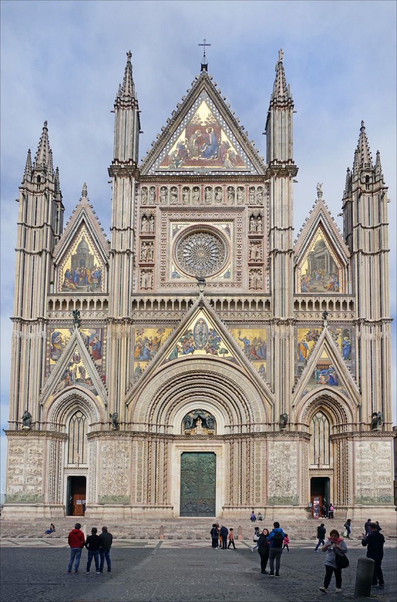 ArchitectLens's tweet image. Orvieto Cathedral, Italy