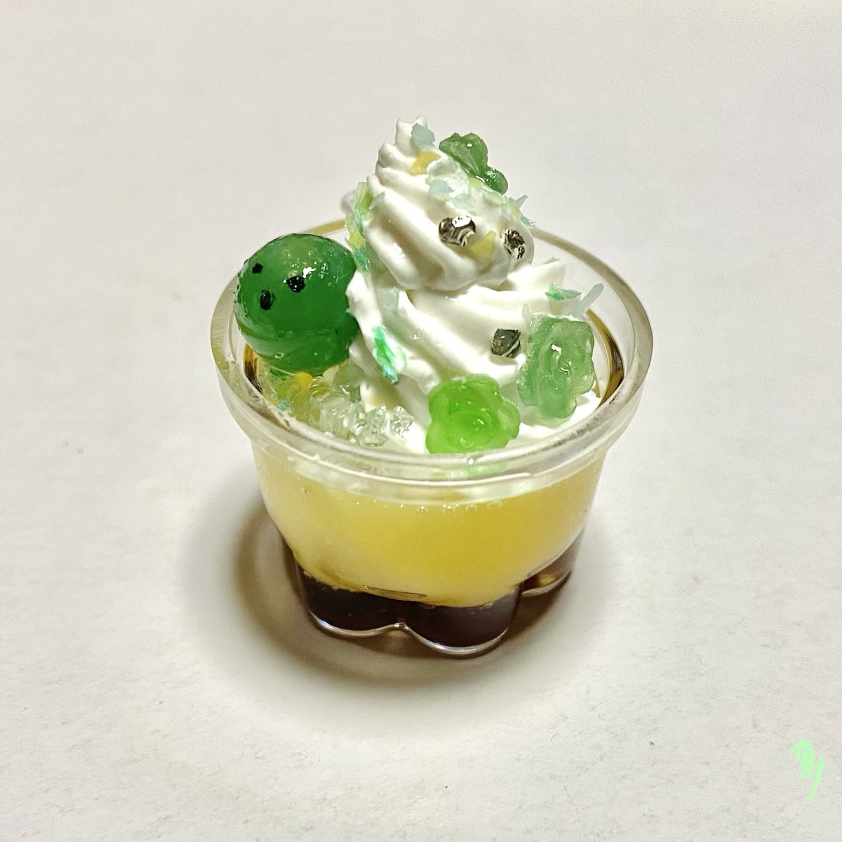 mzyb手芸部 プリンのzm顔乗せ🟢🍮