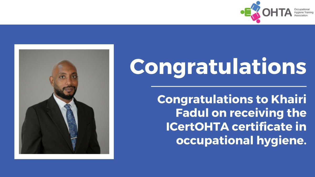 Occupational Hygiene Training Association tweet media