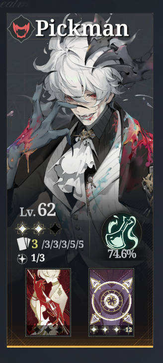 Pickman might have some sauce I will say I do not regret the invest and I wont regret trying to get him to OE