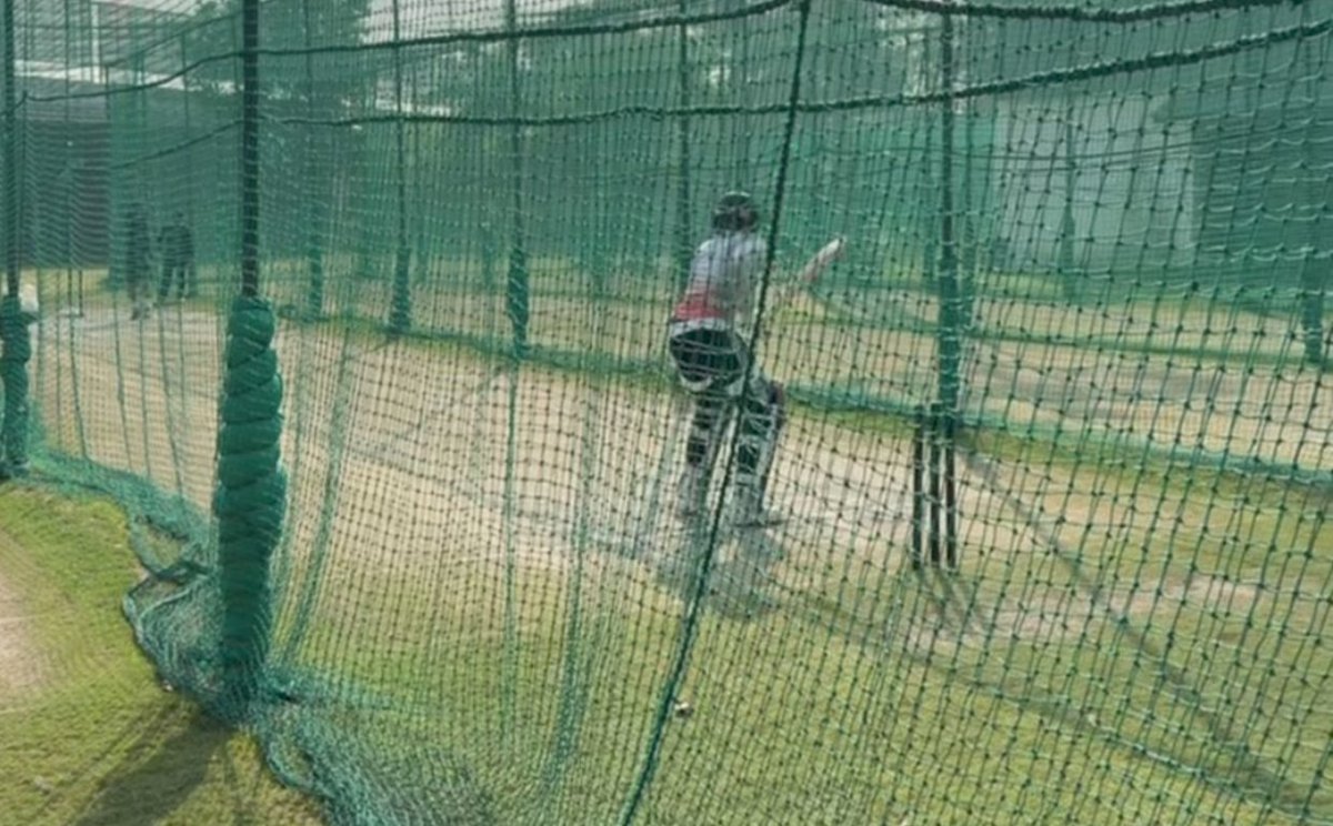 Captain Shubman Gill working hard in nets for IPL 2026. 👏
