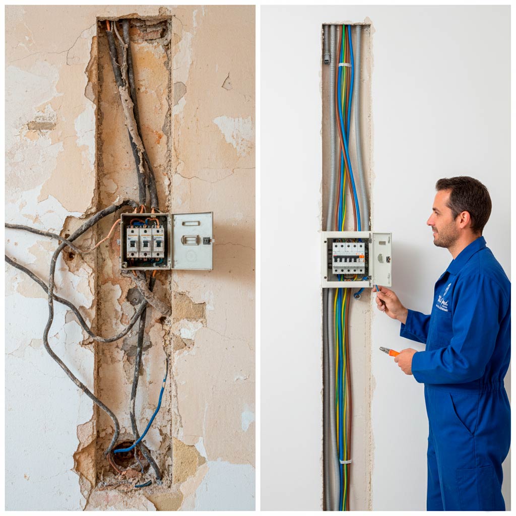 vistifetserveis's tweet photo. Actualizar la instalación eléctrica de un piso antiguo en Palma: cuándo es obligatorio y cuánto cuesta.
Guía completa en el link
https://t.co/ScJVegmSAC
#InstalacionElectrica #Palma #Mallorca #Seguridad #PisosAntiguos #REBT #BoletinElectrico #VistiFet https://t.co/wOOBI66F1w
