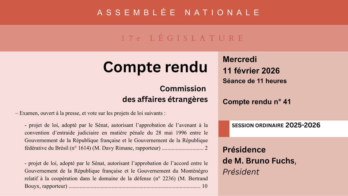 Commission des Affaires étrangères tweet media