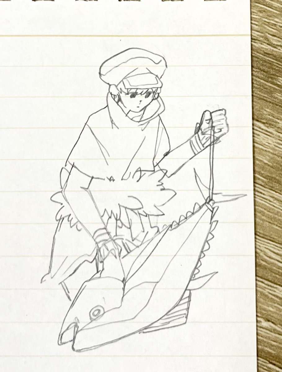 意味不な落書き出てきた
 #DrSTONE  #dcst