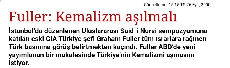 kemalizm düşmanı, türklere kızılderililer akıbeti yaşatmak isteyen ajan ölmüş. güzel, sıradaki