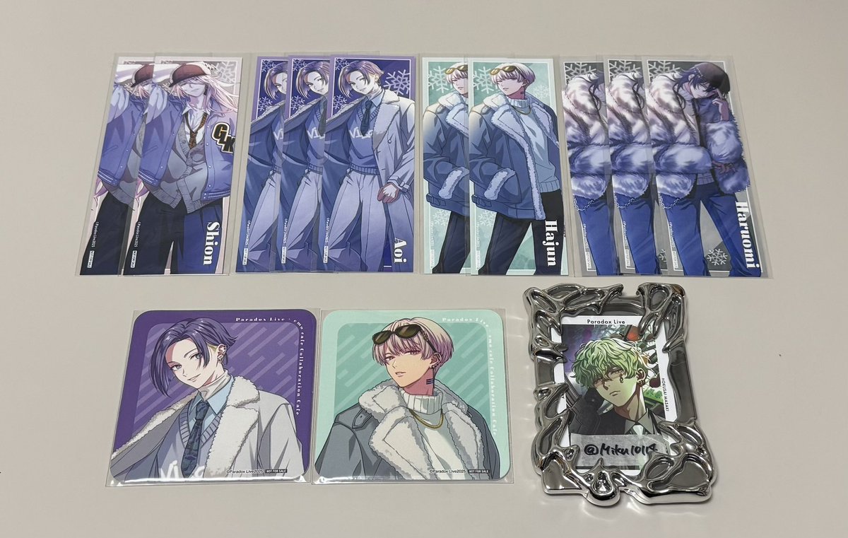 交換 譲渡】 Paradox Live パラライ emocafe エモカフェ コラボカフェ