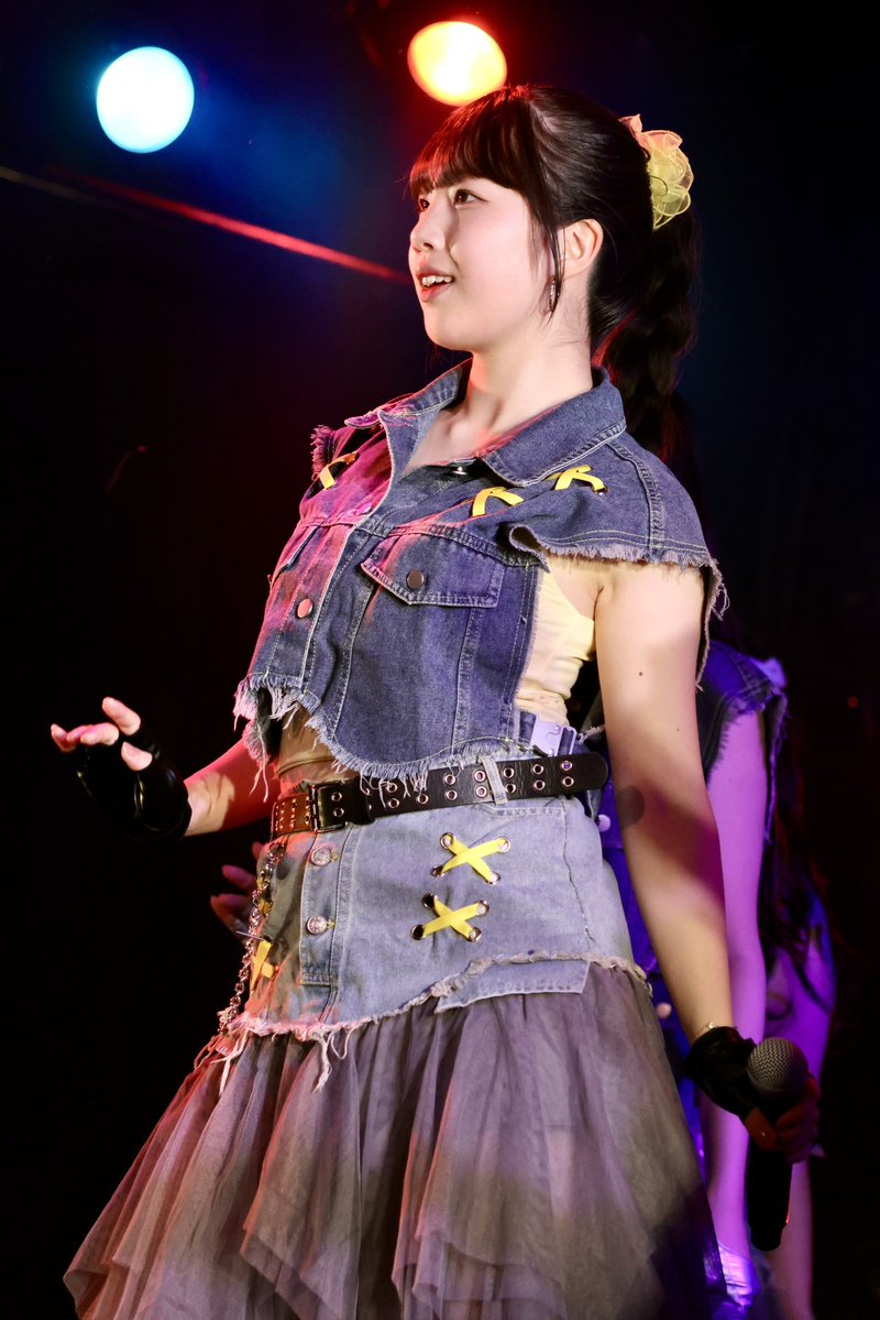 2/23 ASH DREAM STAGE にて、SPL♾️ASHの白娜さん。 4月にはご卒業