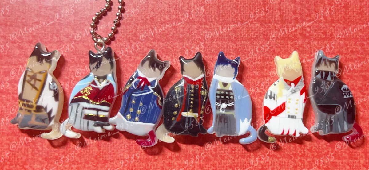 Meirin_9585's tweet photo. 1日遅れの猫の日！！！
うちの猫ちゃんたち見てって🐾

 #猫の日
 #刀剣乱舞
 #刀剣猫士 https://t.co/tQCMhEs6fK
