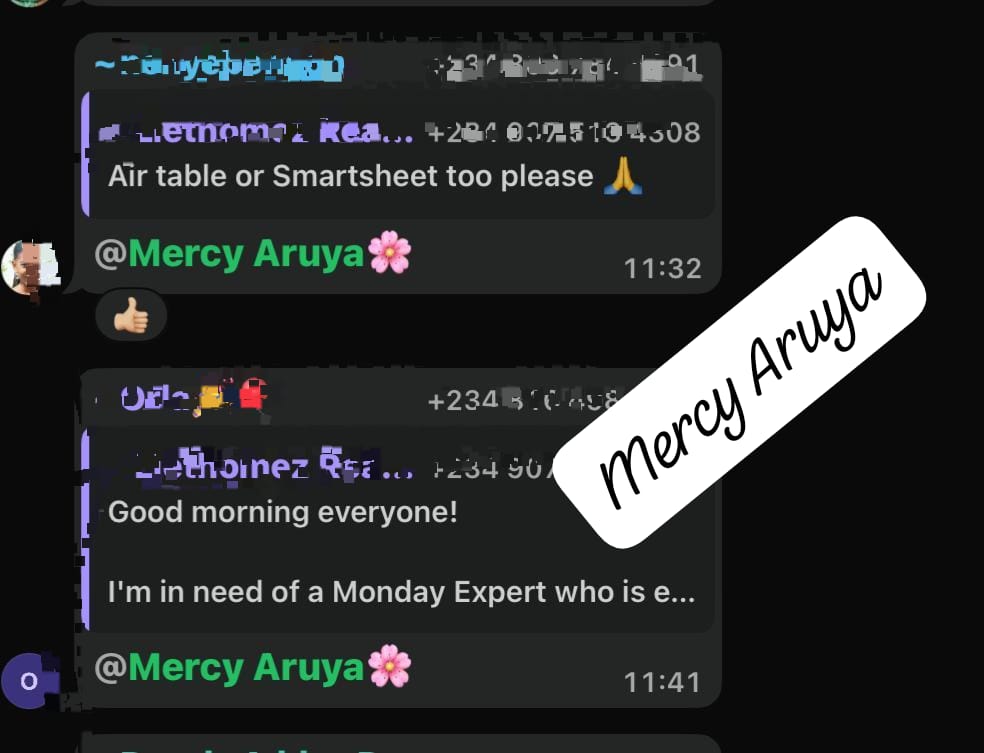 Mercy Aruya | Business Process Automation tweet media