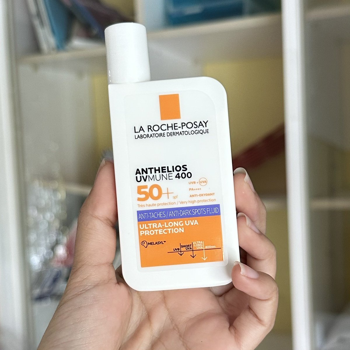 เติมของแล้ว!! กันแดด La Roche-Posay Anthelios UVMUNE 400 Anti Dark-Spots Fluid SPF50+ 50ml (Sans-Parfum) แถบสีม่วงกันแดดเนื้อฟลูอิดเหมาะสําหรับทุกสภาพผิว โดยเฉพาะผู้ที่มีปัญหาฝ้า กระ จุดด่างดําจากแสงแดดค่า 🌤

50ml เพียง 859.- จาก 1,400.-
ช็อปเลย 📌 ln.run/UVMUNEAntiDark