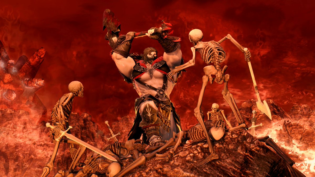 Rip and tear!
For <a href="/ShoroVDT/">Shoro 💪 (Commissions OPEN)</a> 

#gpose