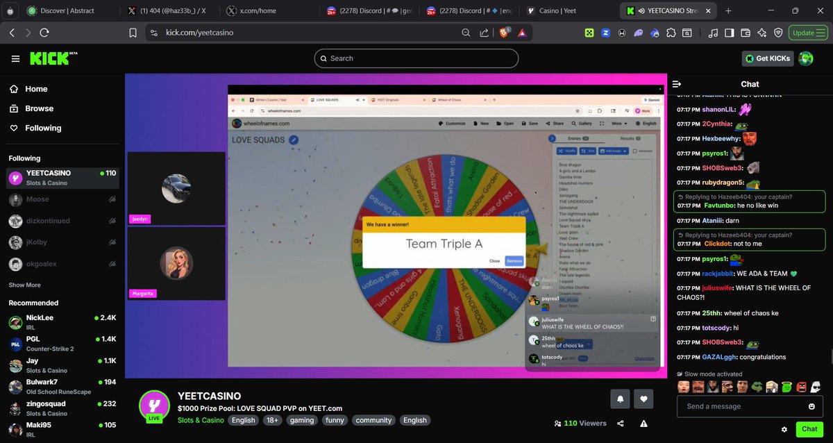 TripleA01117's tweet photo. Made the Team of the week on @yeet thanks to my team mate 

Team Triple A 😁 https://t.co/NWUPzamxPS
