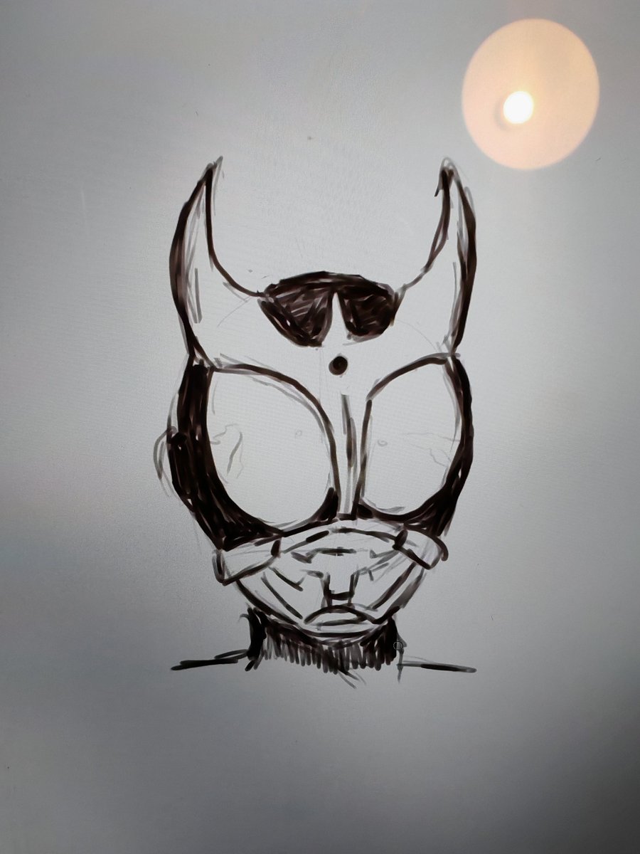 I drew kuuga 💪🏻