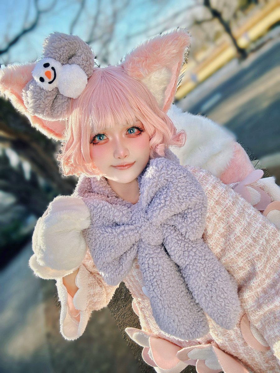 シークレット・オブ・スノーウィーデイのリーナベル仮装してきたよ