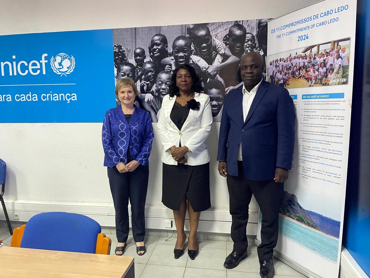 UNICEF Angola tweet media