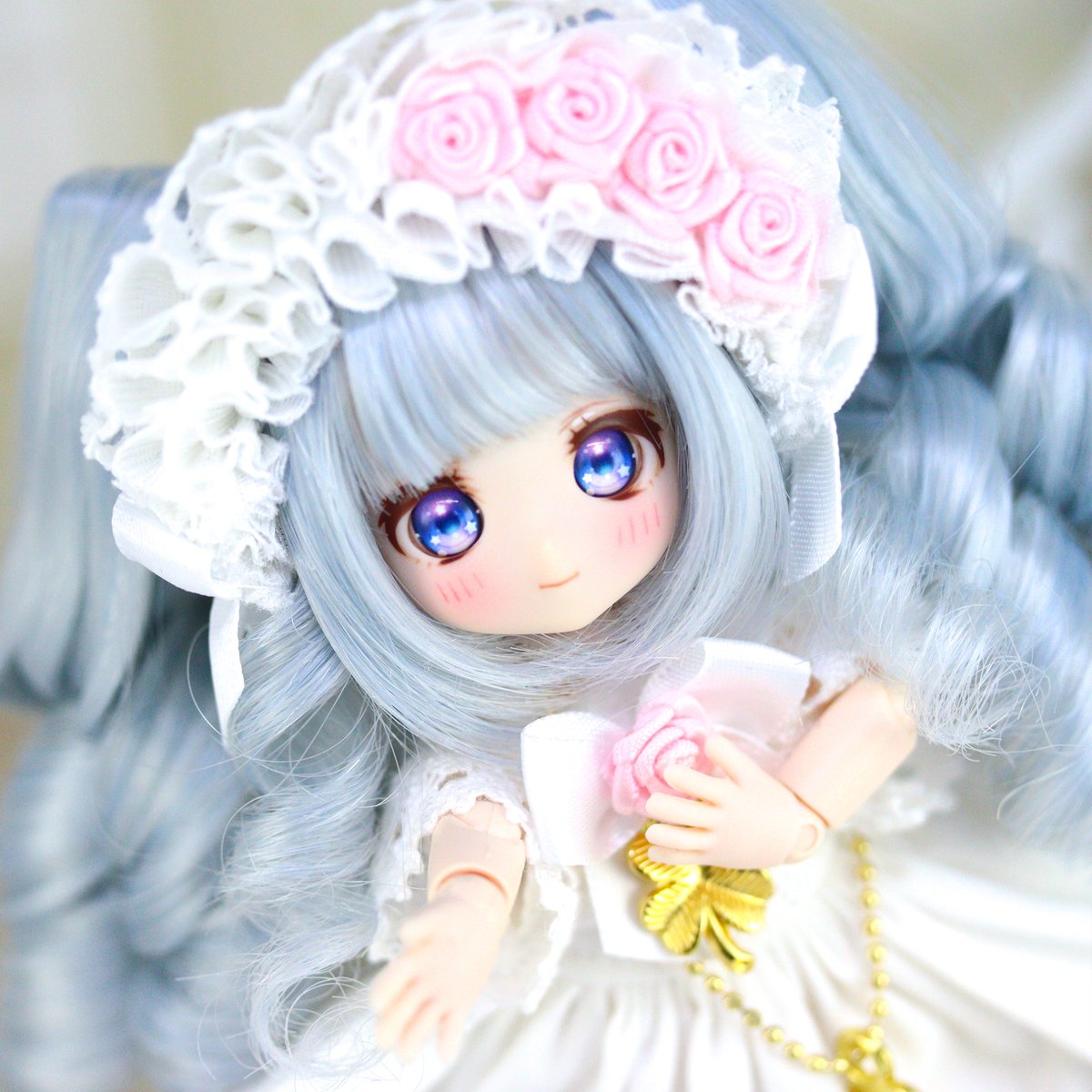 💖ミニスウィーツドールオーダー💖 ウィッグ・アイ・お洋服・靴まで