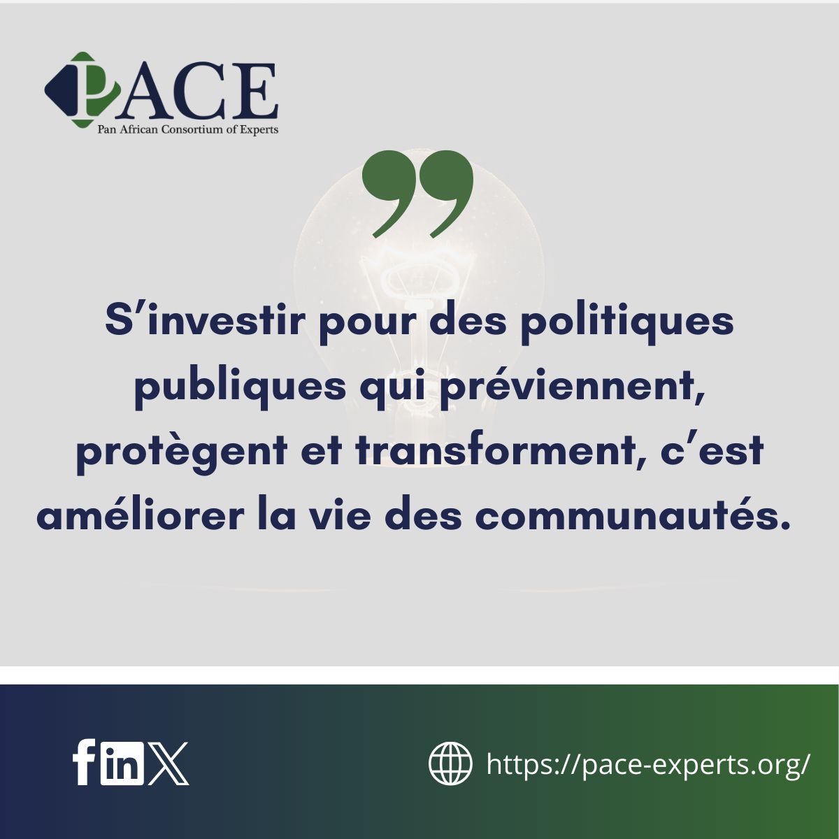 Pan African Consortium of Experts - PACE tweet media