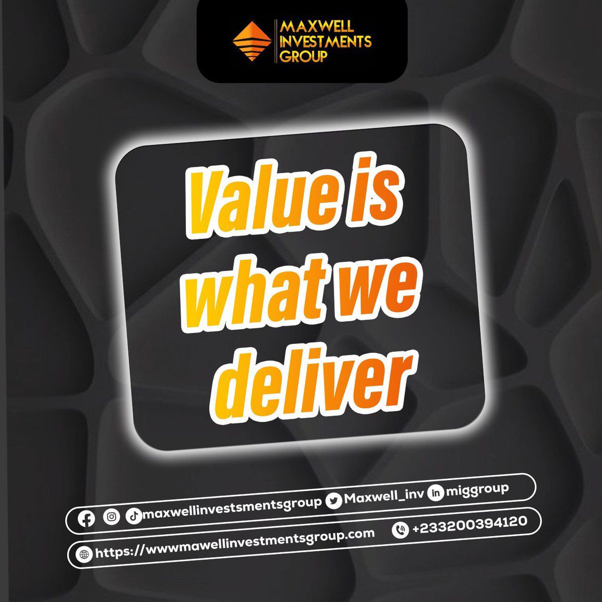 Maxwell Investments Group tweet media