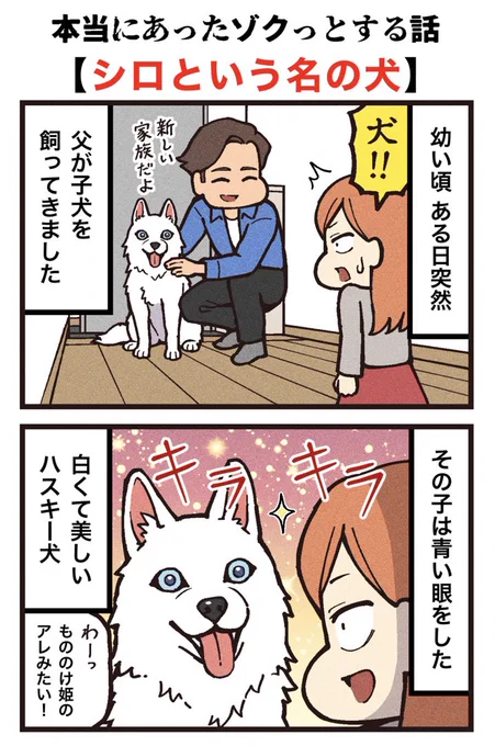 本当にあったゾクっとする話
【シロという名の犬】
(1/3) 