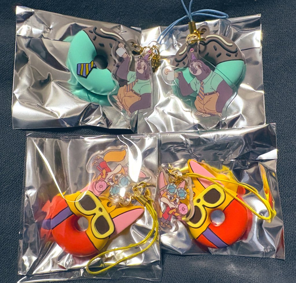 ズートピア シークレットストラップ ディズニーストア 5個セット 公式