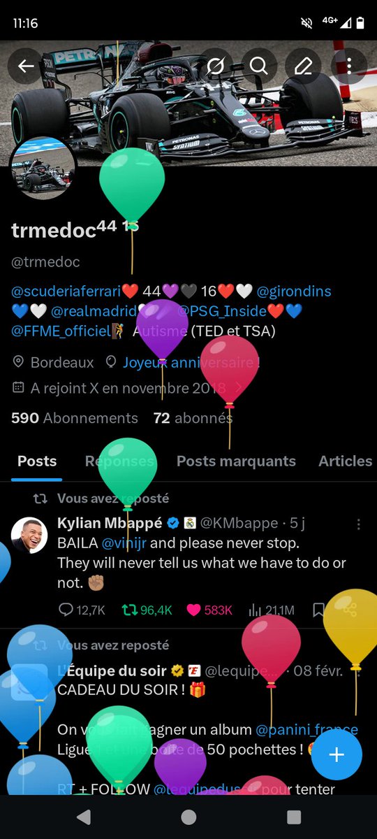 Les ballonnnns🎂🥳