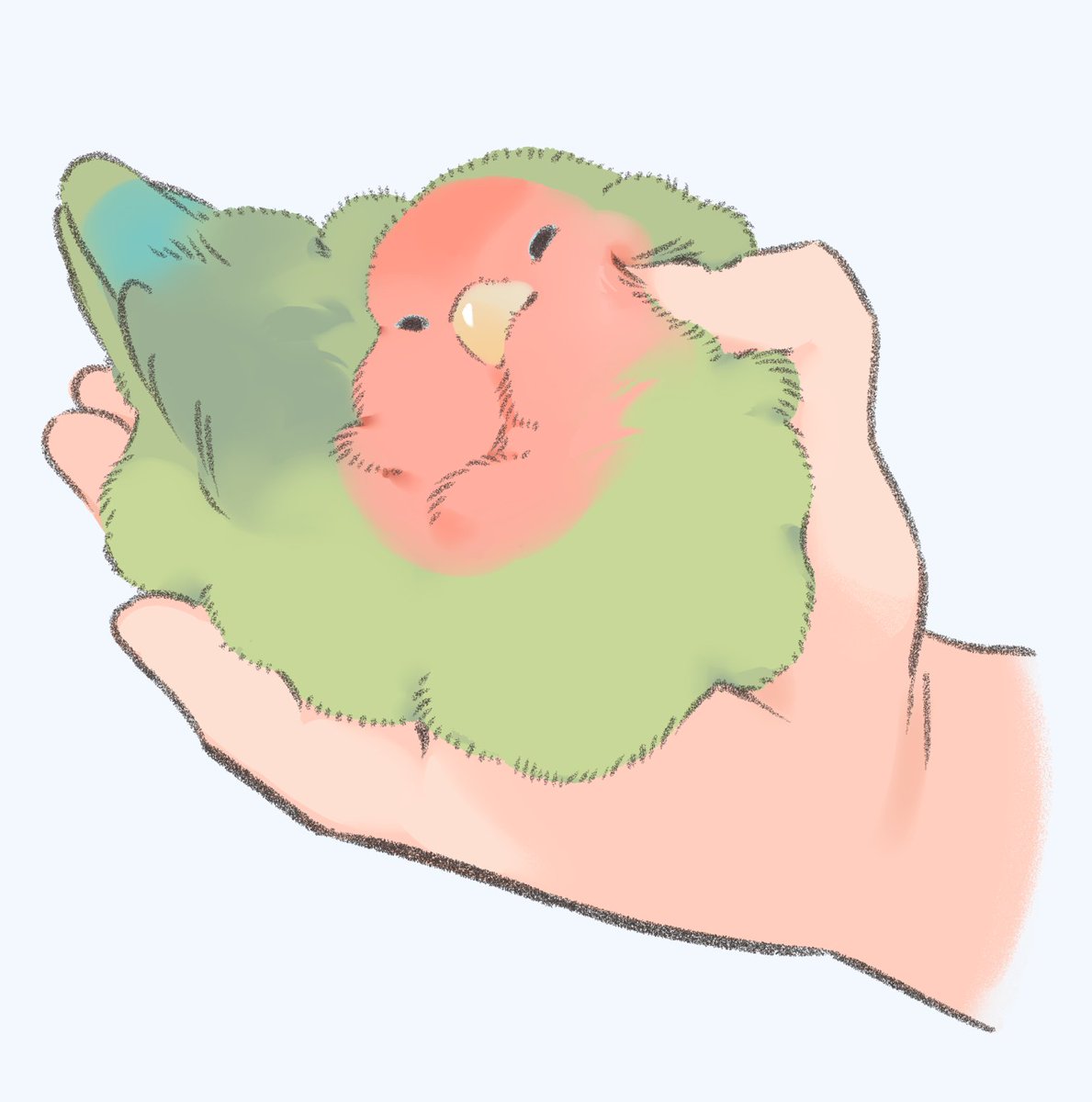 モフッ…