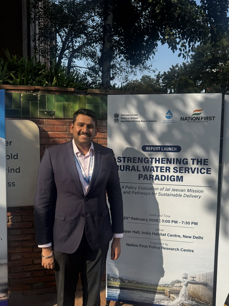 DeoSahil's tweet photo. One of the rockstars behind @NFPRC_Ind - @Ananth_Krishna_ - a star policy professional and lawyer! 

@aparanjape https://t.co/iQ336I41sf