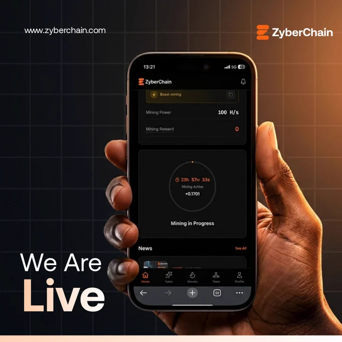Image from Official ZyberChain (@zyberchain)
