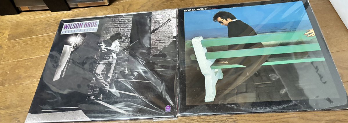 レコード購入品 Wilson Brothers「Another Night」 US original 100円