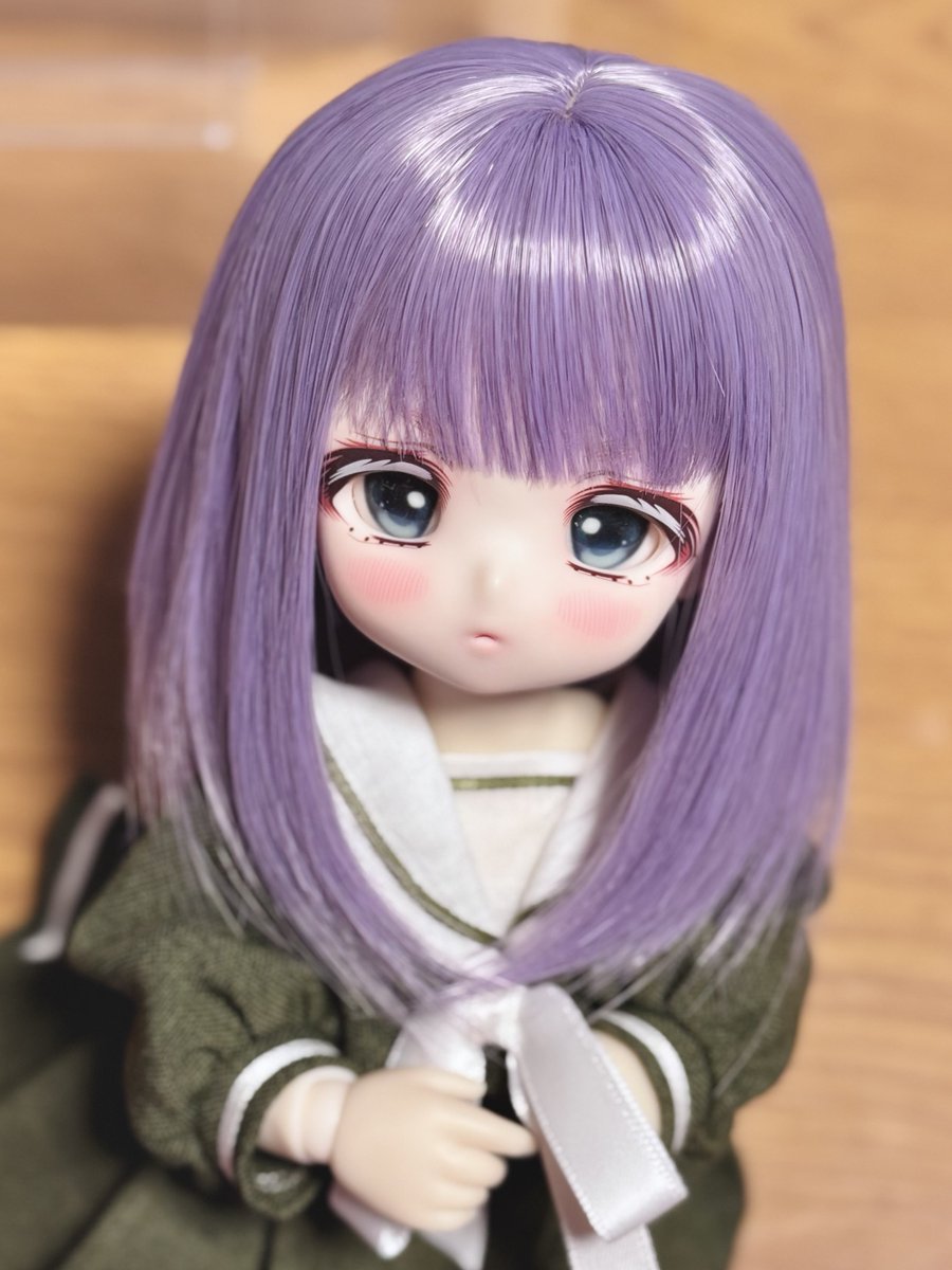 🌟7inchウィッグ「ナチュラルミディ」 ‣ ごま ‣ らべんだー