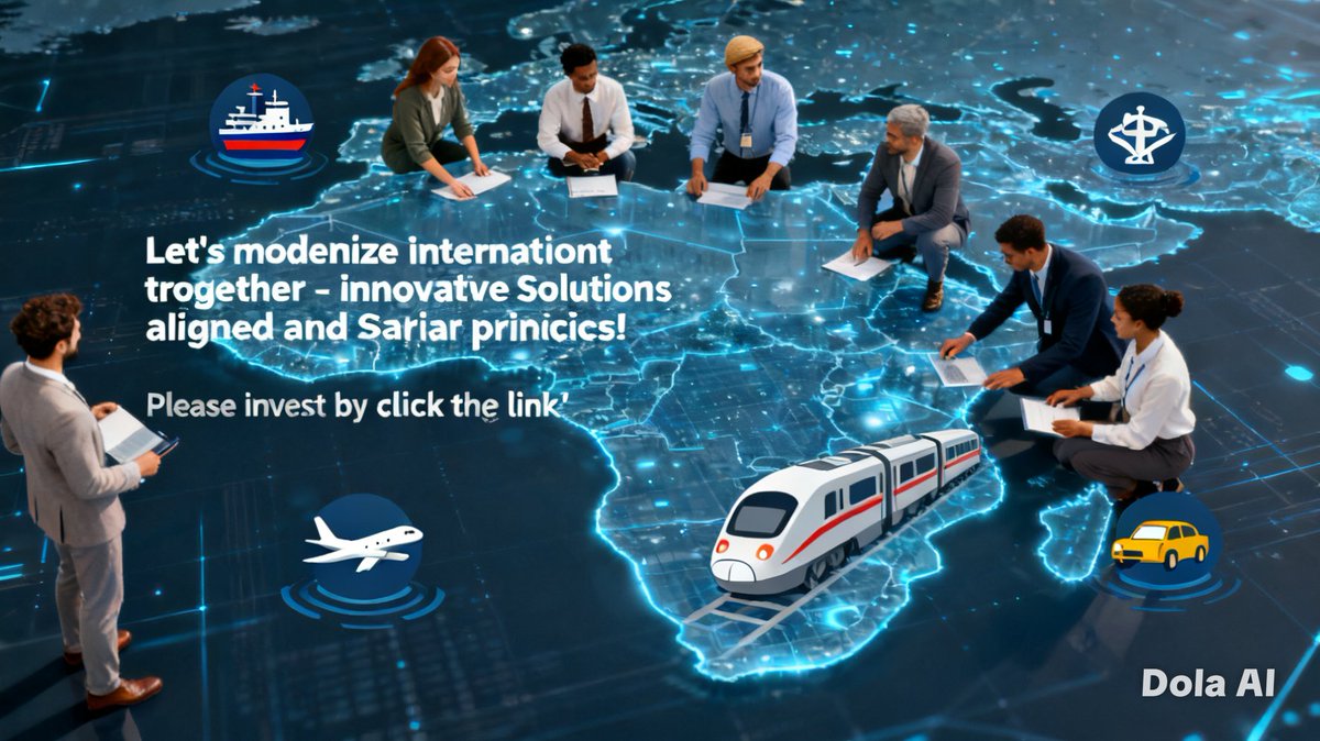 Future of African Logistics
Prosperity and progress for all – together, let’s modernize Africa with Sharia! Please invest by clicking this link : sidrastart.com/project/716a0f…
