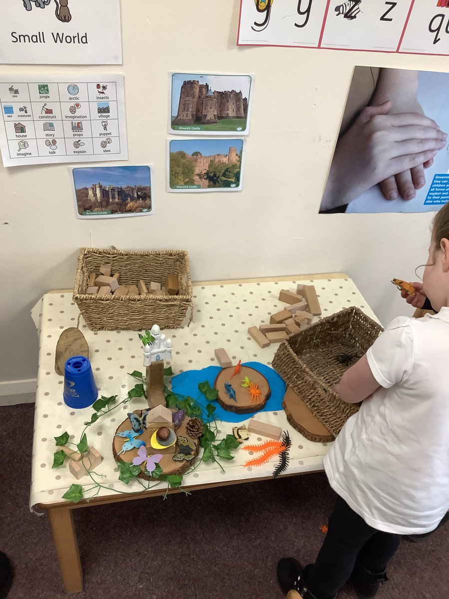 NurseryHillEYFS's tweet photo. The continuous provision today is all about Jack and the beanstalk… and can’t you tell? A great start to the week. #EYFS #EarlyYears https://t.co/EPxbDR6PxC