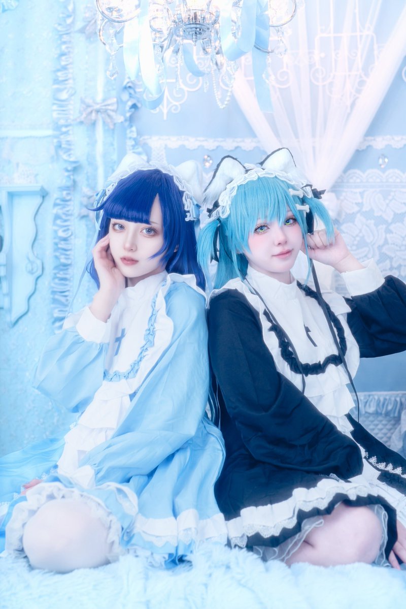 Cosplay】⚠︎︎捏造衣装 ぶいすぽっ！ ￤ 猫の日🐈‍⬛ 夜乃くろむ