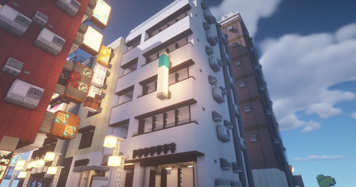 Gouki「ゲーム制作、マイクラ現代建築」 tweet media