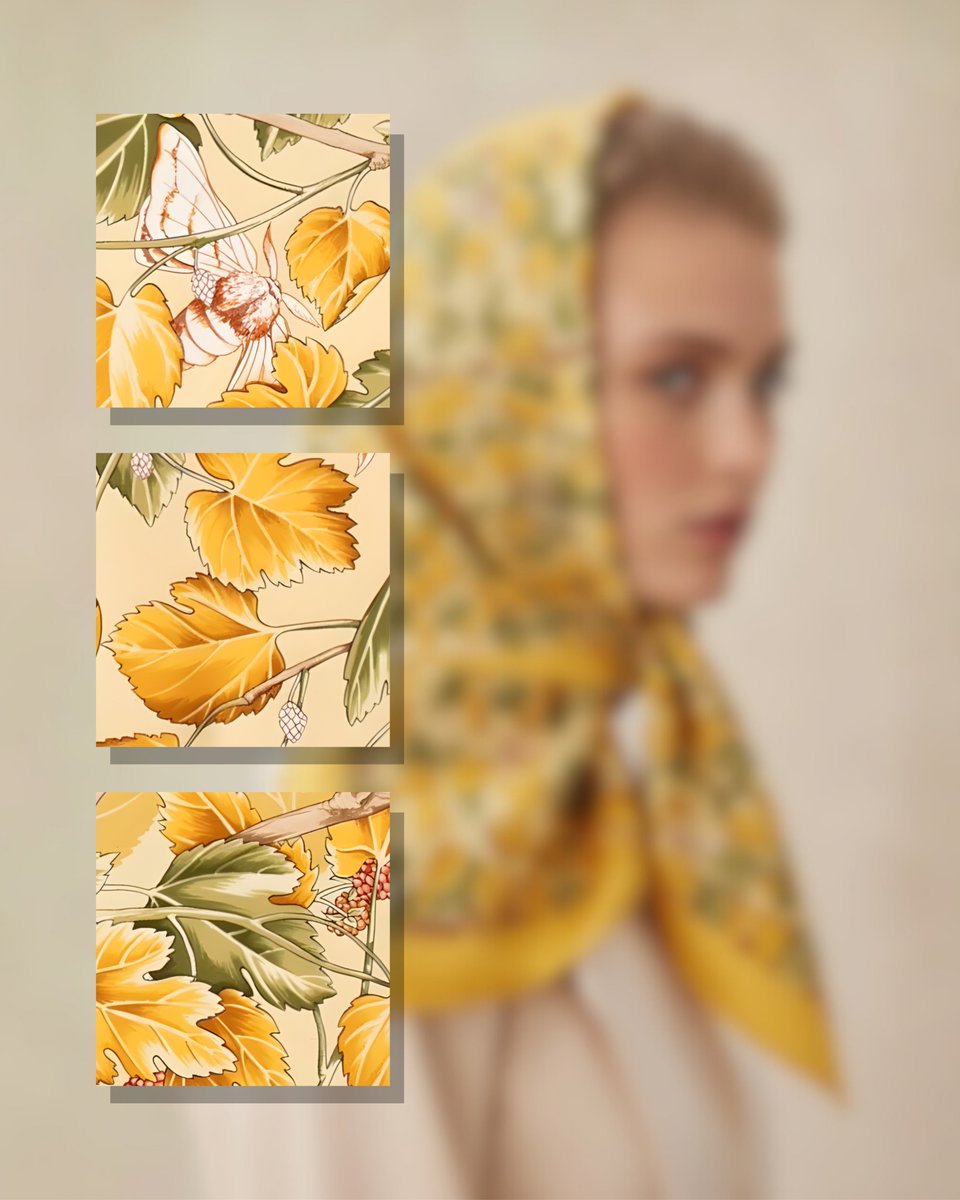 KYM_France's tweet photo. ☀️ Soleil sur Paris.

Foulard Hermès en soie jaune, 100% soie, Made in France. Un carré Hermès lumineux et intemporel pour sublimer toutes vos tenues.

🔗 Disponible sur KYM, lien en bio

#Hermès #FoulardHermès #LuxeSecondeMain #KYM https://t.co/Nl2XzetUSS