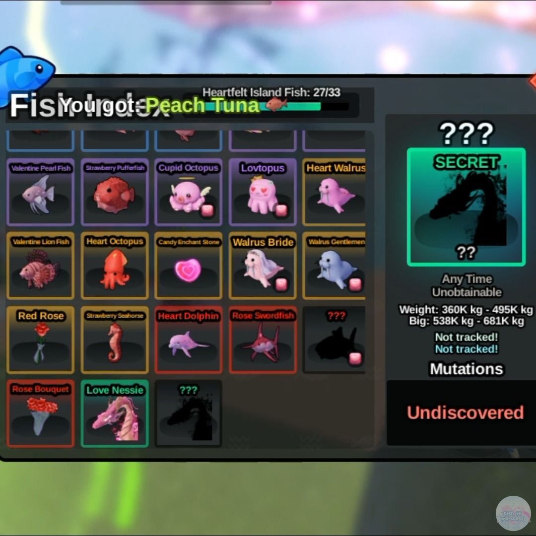 FISH IT FESS ‼️ WTT CANTUMIN UNAME tweet media