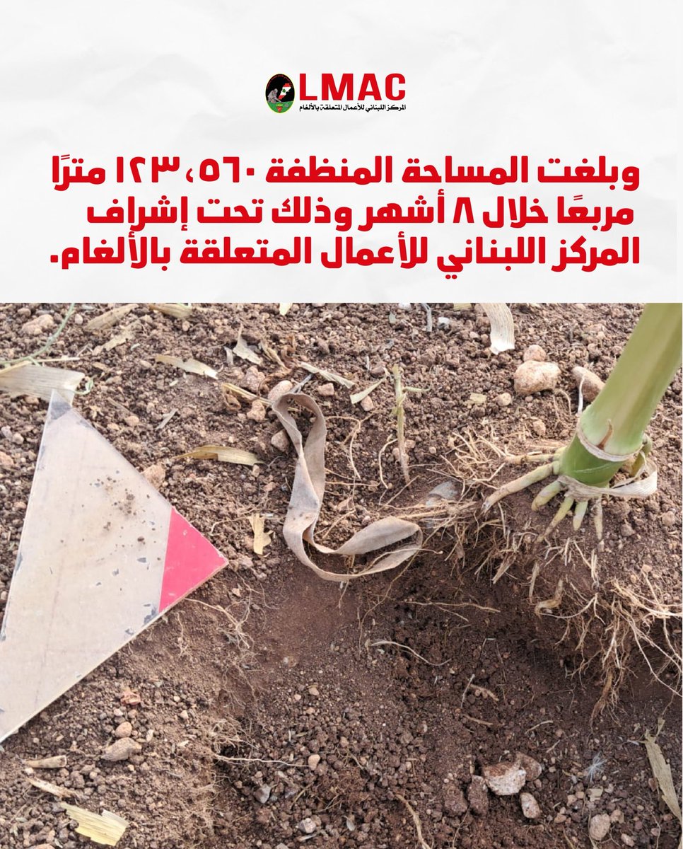 Lebanon Mine Action Center tweet media