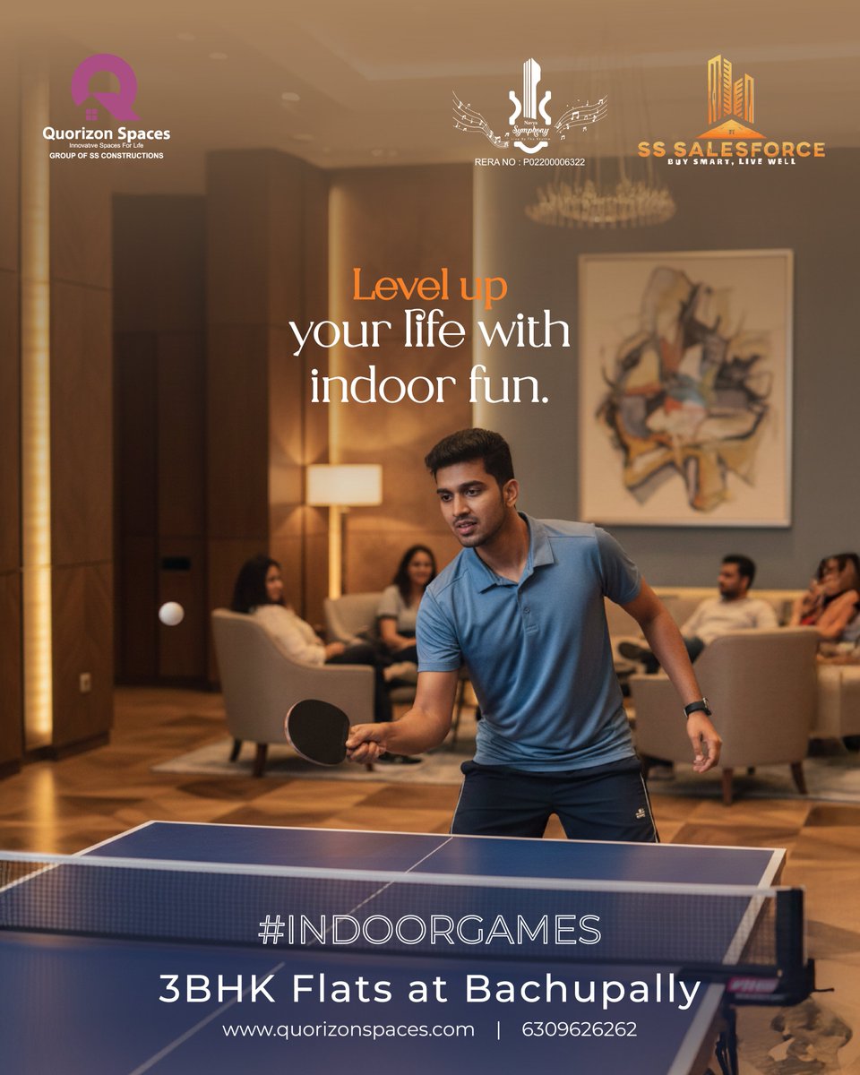SSSalesforce's tweet photo. Play, Connect, Repeat. Your social life just got a major promotion. Enjoy world-class recreation without leaving home.

Call Now: 6309626262
🌐 https://t.co/TXJdZtScou
.
.
#NavyaSymphony #QuorizonSpaces #SSSalesforce #3BHKFlats #Bachupally #HyderabadRealEstate https://t.co/ROLLquUPkz
