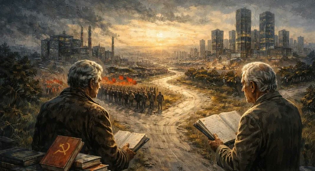 Artículo de opinión del camarada Julio Casas:

"El retorno de un marxismo sin complejos"

lamancharoja.com/el-retorno-de-…